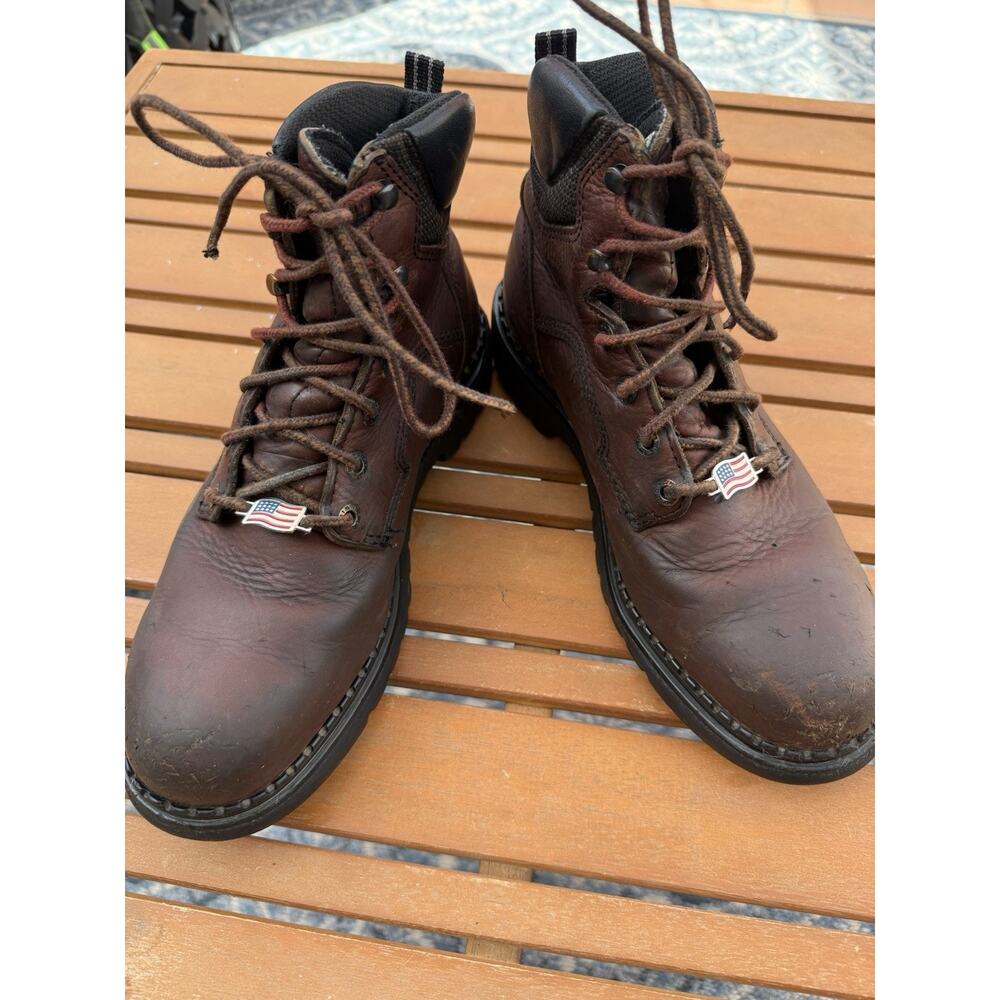 Red Wing Women’s Steel Toe Dyna Force Work Boots Sz 8